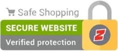 Safe shopping, verified secure website